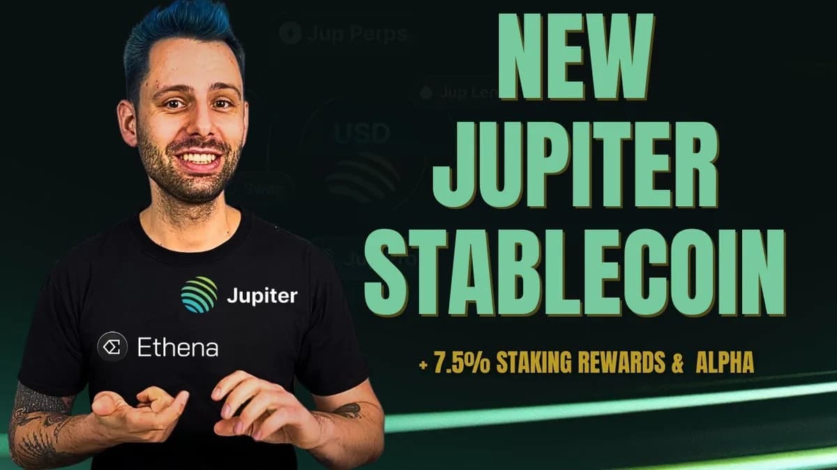 JupUSD Explained: Jupiter's Yield-Bearing Stablecoin, Backed 90% by BlackRock