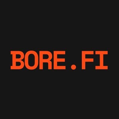 Bore.fi logo — Solana ecosystem tool
