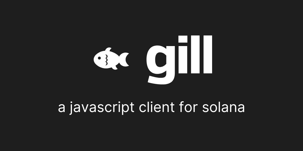 Gill SDK logo — Solana Developer Tools tool