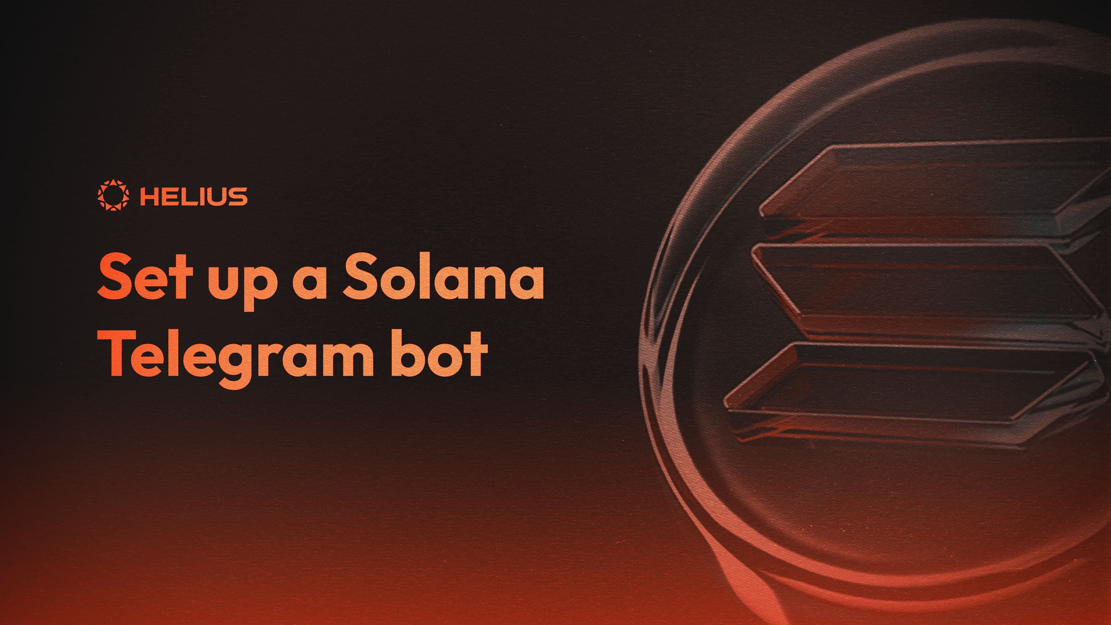 How to Build a Solana Telegram Bot from Scratch: grammY + web3.js (2026)